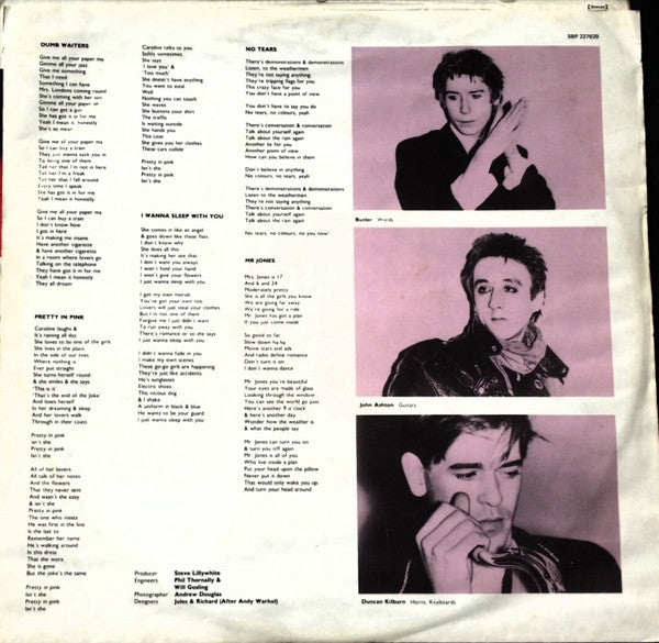 The Psychedelic Furs : Talk Talk Talk (LP, Album)