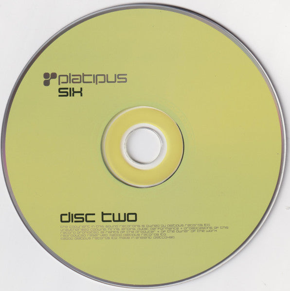 Various : Platipus Six (2xCD, Comp, Ltd)