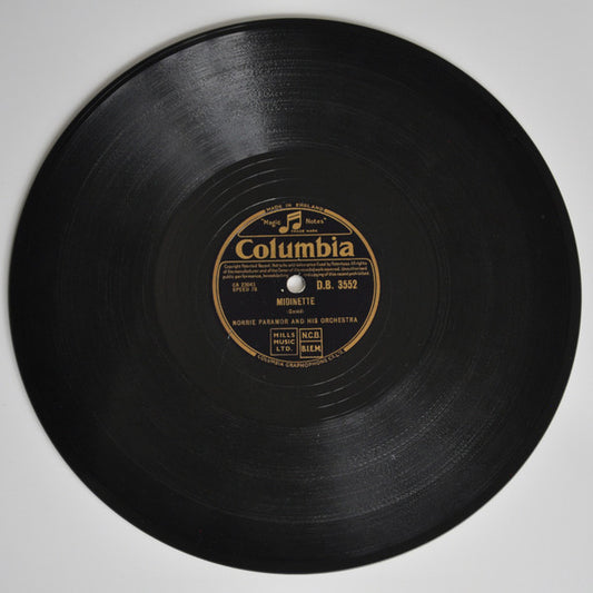 Norrie Paramor And His Orchestra : Midinette / Gina (Shellac, 10", Single)