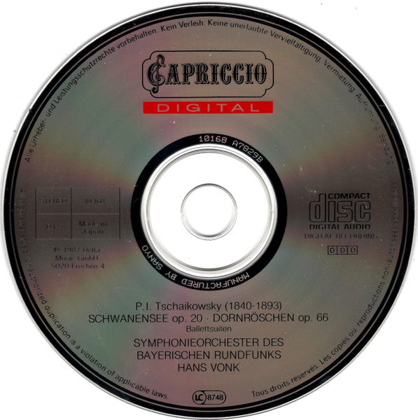 Pyotr Ilyich Tchaikovsky : Balettsuiten = Ballet Suites / Schwanensee = Swan Lake · Dornröschen = The Sleeping Beauty (CD)