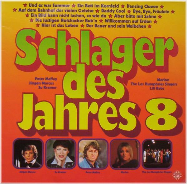 Various : Schlager Des Jahres 8 (LP, Comp)