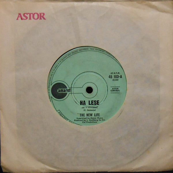 The New Life : Ha Lese (Le Di Khanna) (7", Single)