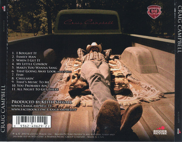 Craig Campbell (3) : Craig Campbell (CD, Album)
