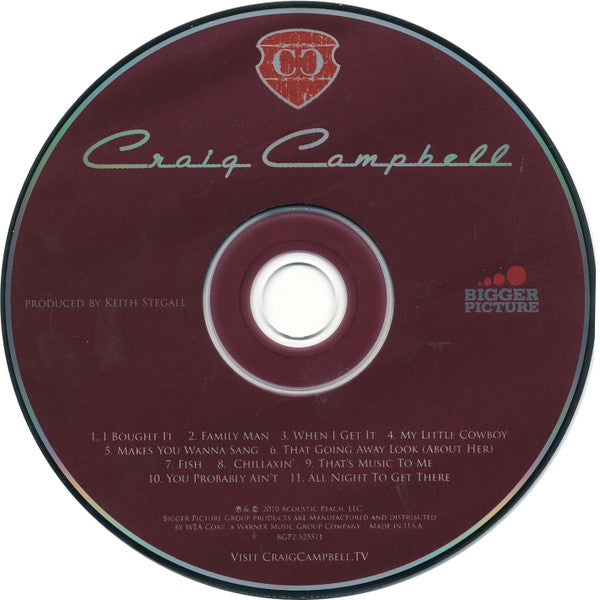Craig Campbell (3) : Craig Campbell (CD, Album)