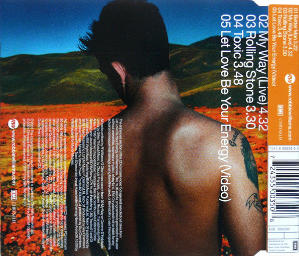 Robbie Williams : Better Man (CD, Maxi, Enh)