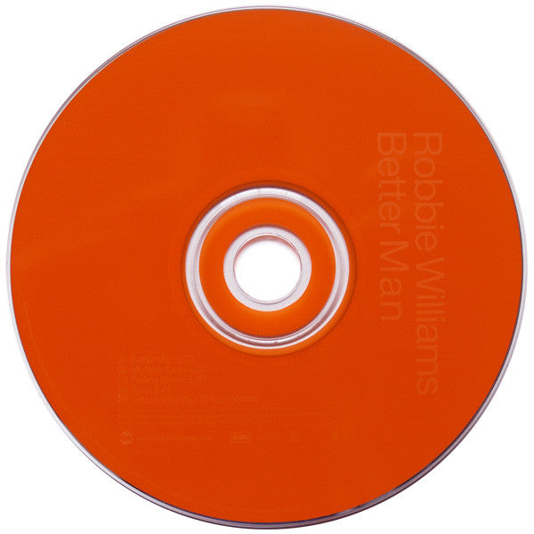 Robbie Williams : Better Man (CD, Maxi, Enh)