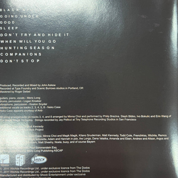 The Dodos : No Color (CD)