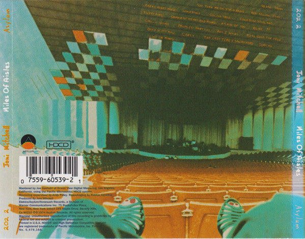 Joni Mitchell And The L.A. Express : Miles Of Aisles (HDCD, Album, RE, RM, RP)