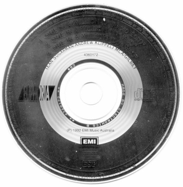 Euphoria (4) : One In A Million (CD, Maxi)