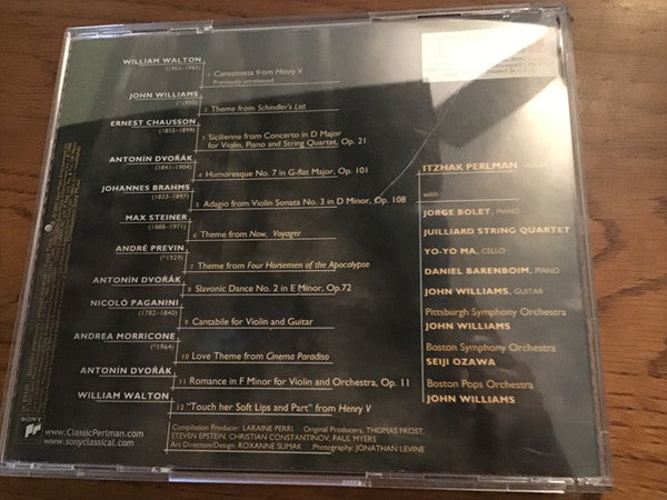 Itzhak Perlman : Rhapsody (CD, Comp, Club)