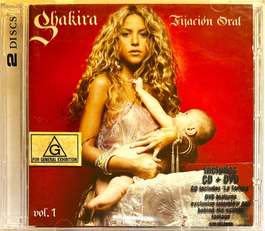 Shakira : Fijación Oral Vol. 1 (CD, Album + DVD-V, PAL)