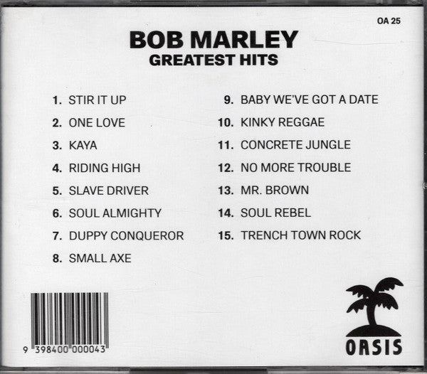 Bob Marley : Greatest Hits (CD, Comp)