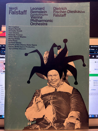 Giuseppe Verdi, Wiener Philharmoniker, Chor Der Wiener Staatsoper*, Leonard Bernstein : Falstaff (Box + 3xLP)