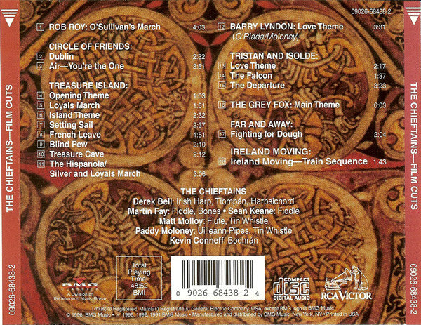 The Chieftains : Film Cuts (CD, Album)