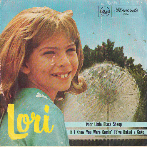 Lori Balmer with The Charades (3) : Poor Little Black Sheep / If I Knew You Were Comin' I'd've Baked A Cake (7", Single)
