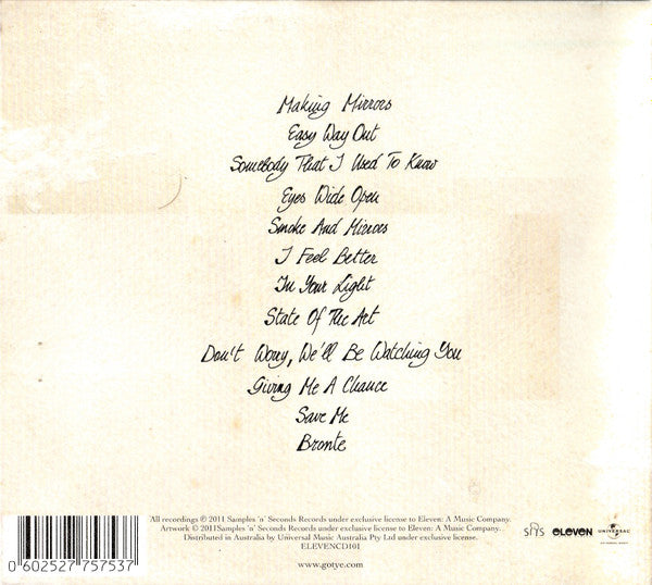 Gotye : Making Mirrors (CD, Album, Sli)
