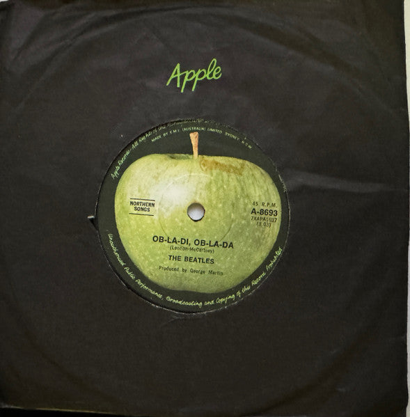 The Beatles : Ob-La-Di, Ob-La-Da (7", Mono)