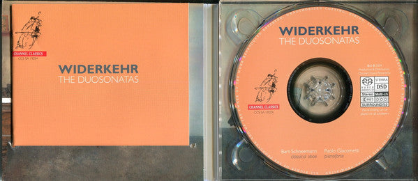 Bart Schneemann, Paolo Giacometti, Widerkehr* : The Duosonatas (CD, Album)