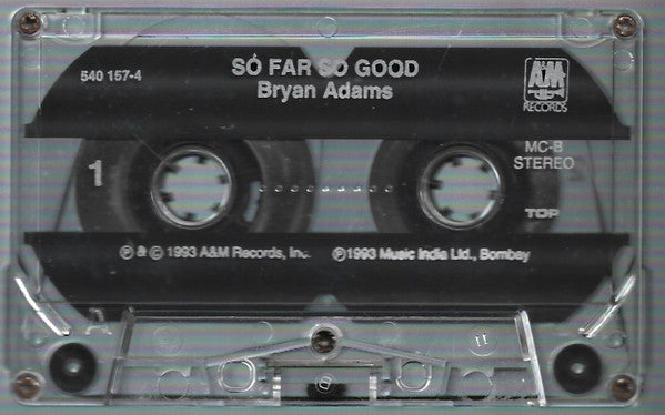 Bryan Adams : So Far So Good (Cass, Comp, RE, Cla)