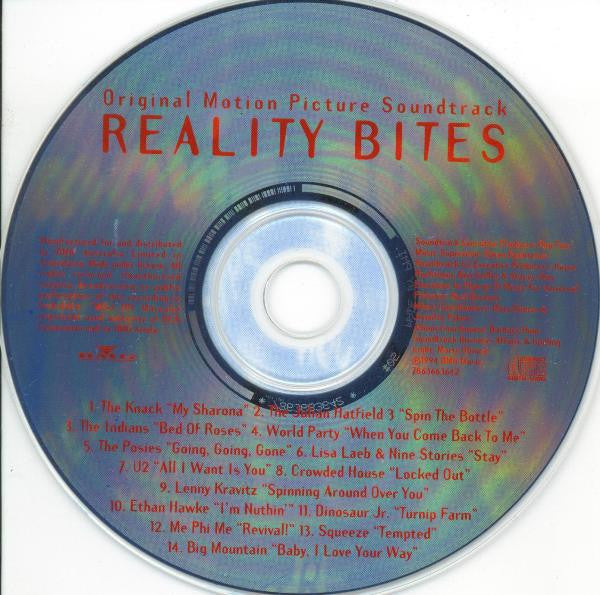 Various : Reality Bites (Original Motion Picture Soundtrack) (CD, Comp, RE)