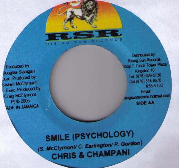 Jah Mason / Chris & Champani : Mek Wi Gadda / Smile (Psychology) (7")