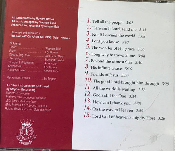Howard Davies (4) : Tell All The People (CD, Album)