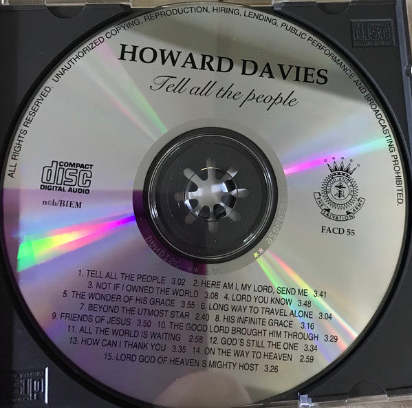 Howard Davies (4) : Tell All The People (CD, Album)