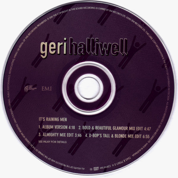 Geri Halliwell : It's Raining Men (The Mixes) (CD, Single)
