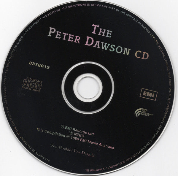 Peter Dawson : The Peter Dawson CD (CD, Comp)