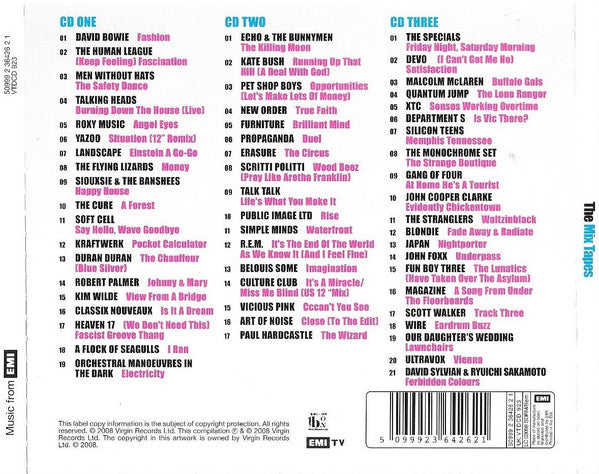 Various : The Mix Tapes - Alternative Music From The Late 70s And 80s (3xCD, Comp)