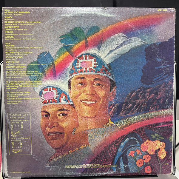 Los Indios Tabajaras : Rainbows (LP, Album)