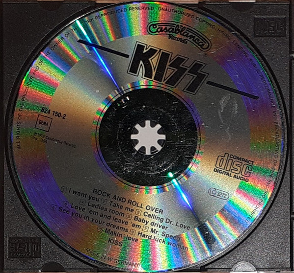Kiss : Rock And Roll Over (CD, Album, RE)