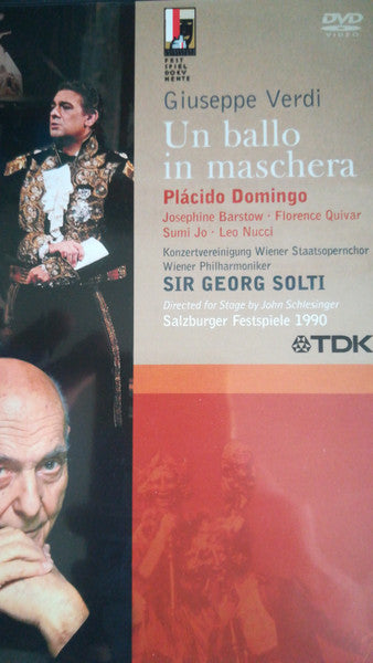 Giuseppe Verdi : Un Ballo In Maschera (DVD)