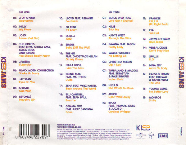 Various : Kiss Jams (2xCD, Comp)