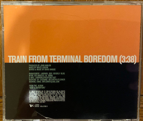 Those Bastard Souls : Train From Terminal Boredom (CD, Single, Promo)