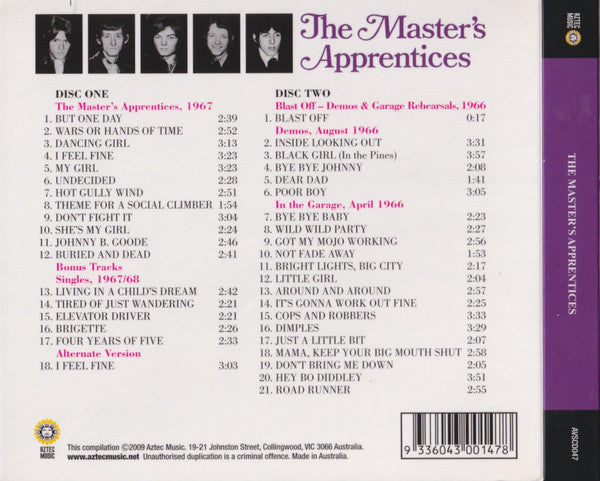The Master's Apprentices : The Master's Apprentices (2xCD, Album)