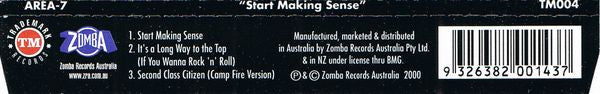 Area-7 : Start Making Sense (CD, Single)