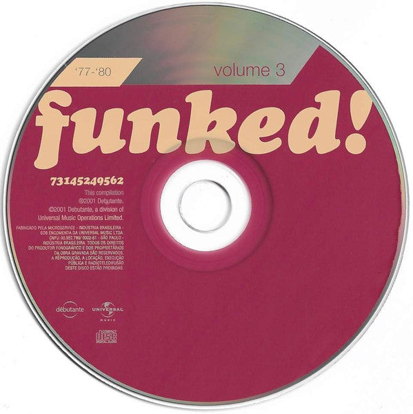 Various : Funked! Volume 3 '77-'80 (CD, Comp)