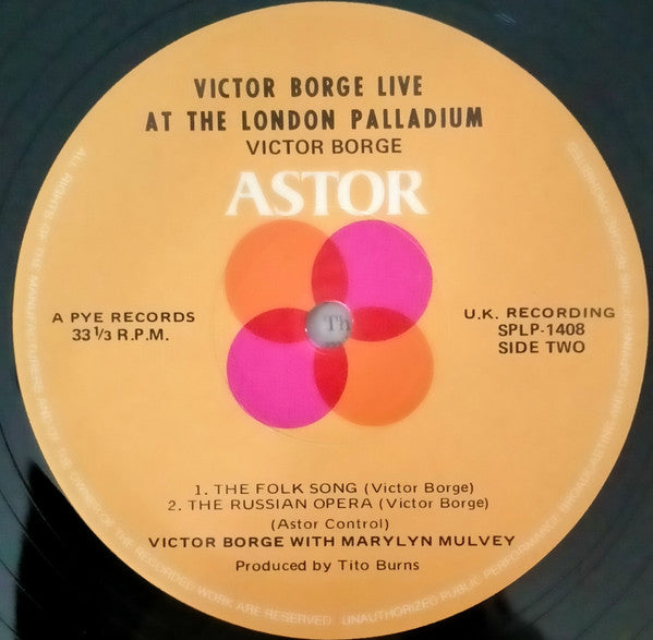 Victor Borge (2) : Victor Borge Live At The London Palladium (LP, Album)