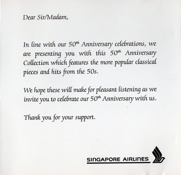 Various : Pop Album - 50th Anniversary Collection 4 (CD, Comp, Promo)