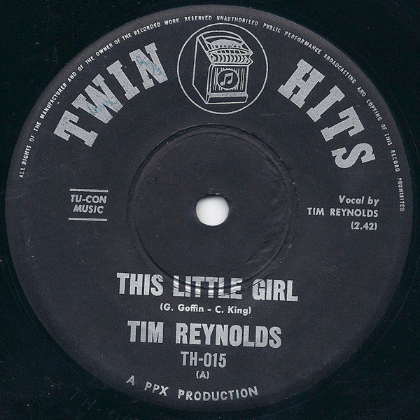 Tim Reynolds (2) : This Little Girl (7", Single)