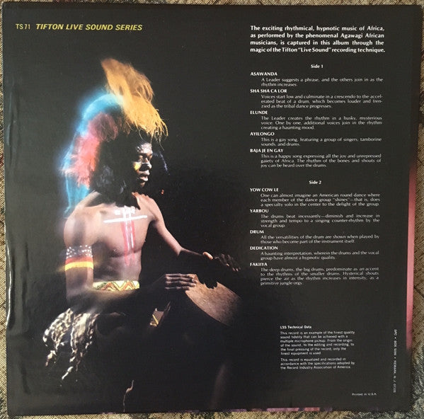 Agawagi African Musicians : Music Of Africa (LP)