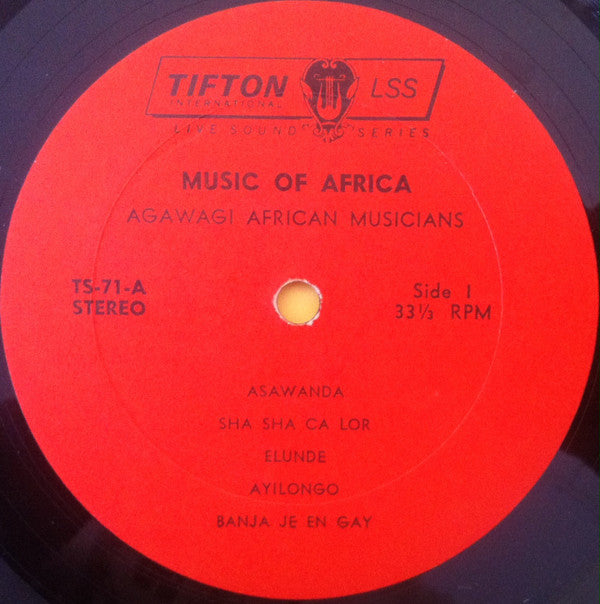 Agawagi African Musicians : Music Of Africa (LP)