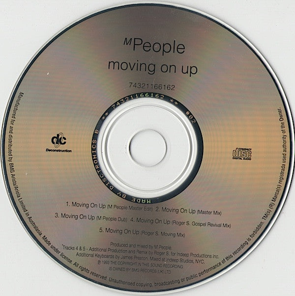 M People : Moving On Up (CD, Single)