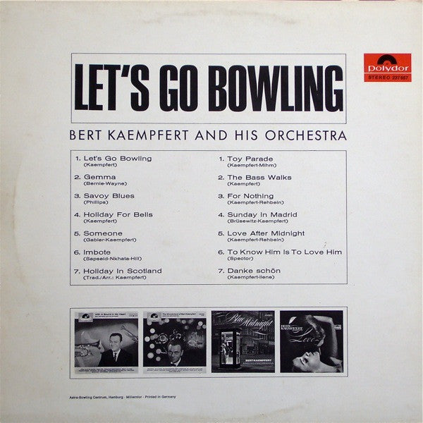 Bert Kaempfert & His Orchestra : Let's Go Bowling (LP, Album)