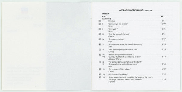 Georg Friedrich Händel - Margaret Price · Hanna Schwarz · Stuart Burrows · Simon Estes - Chor Des Bayerischen Rundfunks · Symphonie-Orchester Des Bayerischen Rundfunks, Sir Colin Davis : Messiah (2xCD, RE)