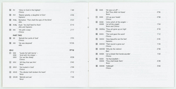 Georg Friedrich Händel - Margaret Price · Hanna Schwarz · Stuart Burrows · Simon Estes - Chor Des Bayerischen Rundfunks · Symphonie-Orchester Des Bayerischen Rundfunks, Sir Colin Davis : Messiah (2xCD, RE)