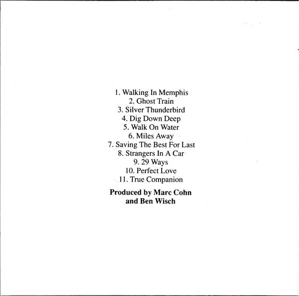 Marc Cohn : Marc Cohn (CD, Album)