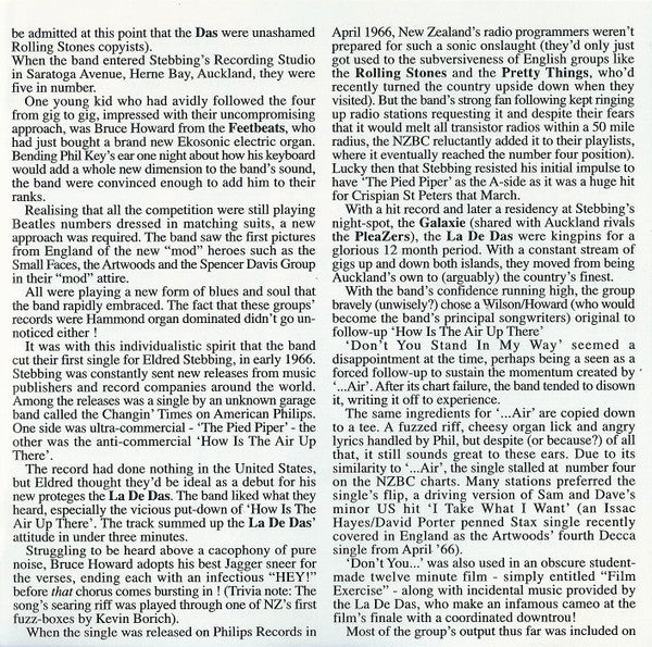 The La De Da's* : La De Da's (CD, Comp, RE)