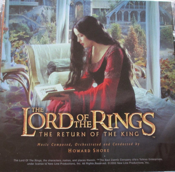 Howard Shore : The Lord Of The Rings: The Return Of The King (CD, Album, Enh, Arw)